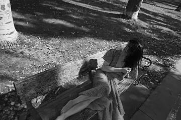 al parco senza mutandine